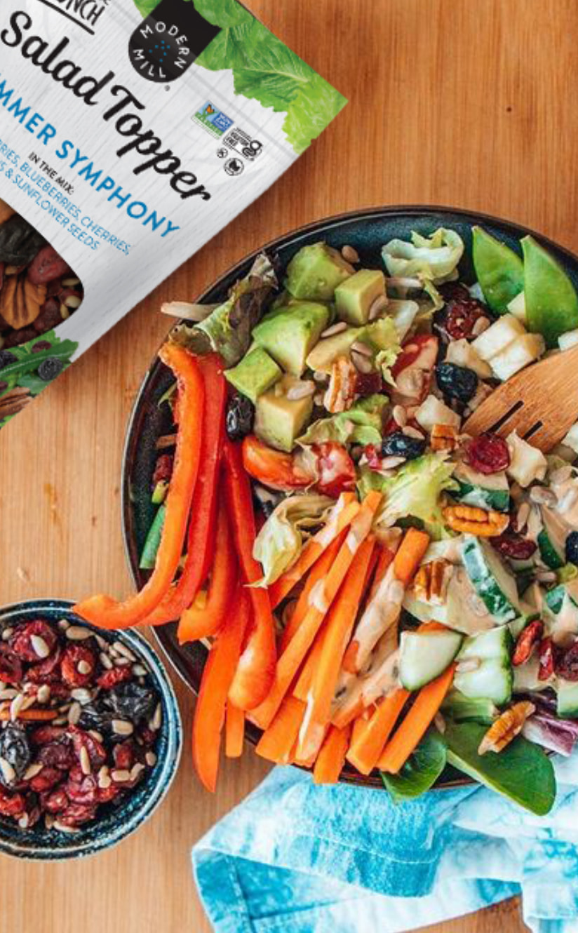 Modern Mill Salad Topper and a salad