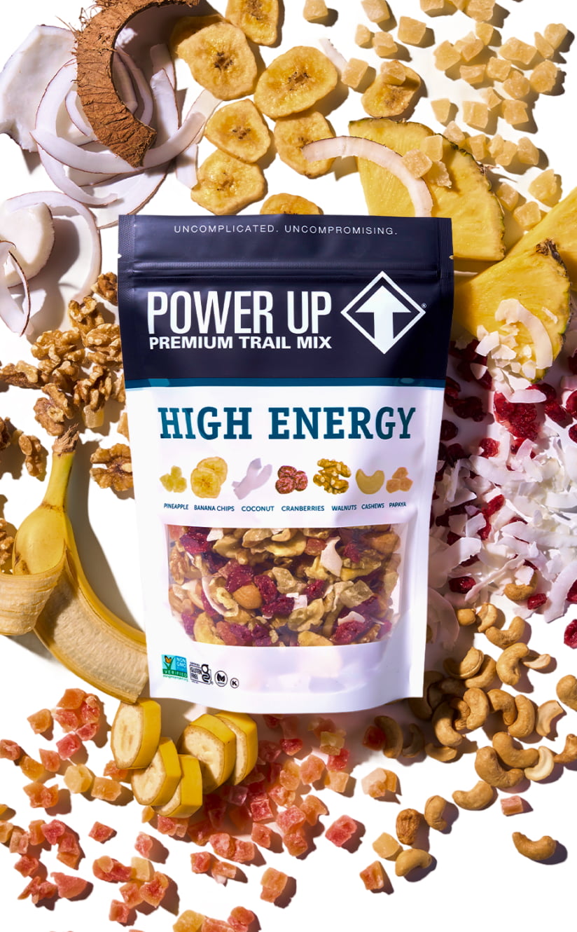 Power Up Premium Trail Mix with fruit and nuts