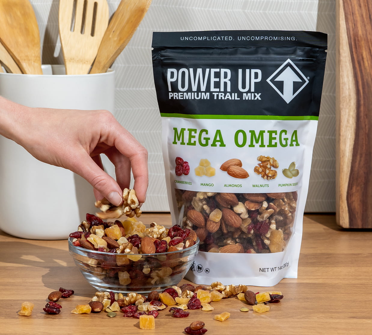 Power Up Mega Omega Trail Mix Bag